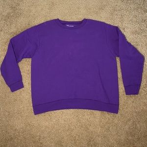 Hanes Purple Sweatshirt